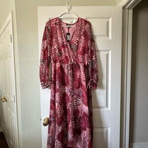 Kendall + Kylie leopard print dress